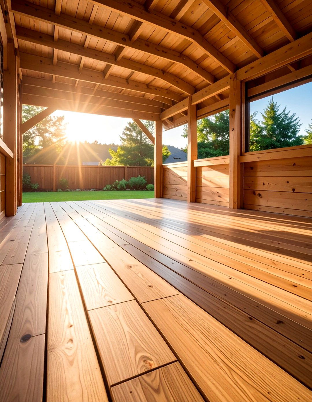 Composite Decking Adaptation - 20 Shed Floor Ideas for Durable and Stylish Spaces