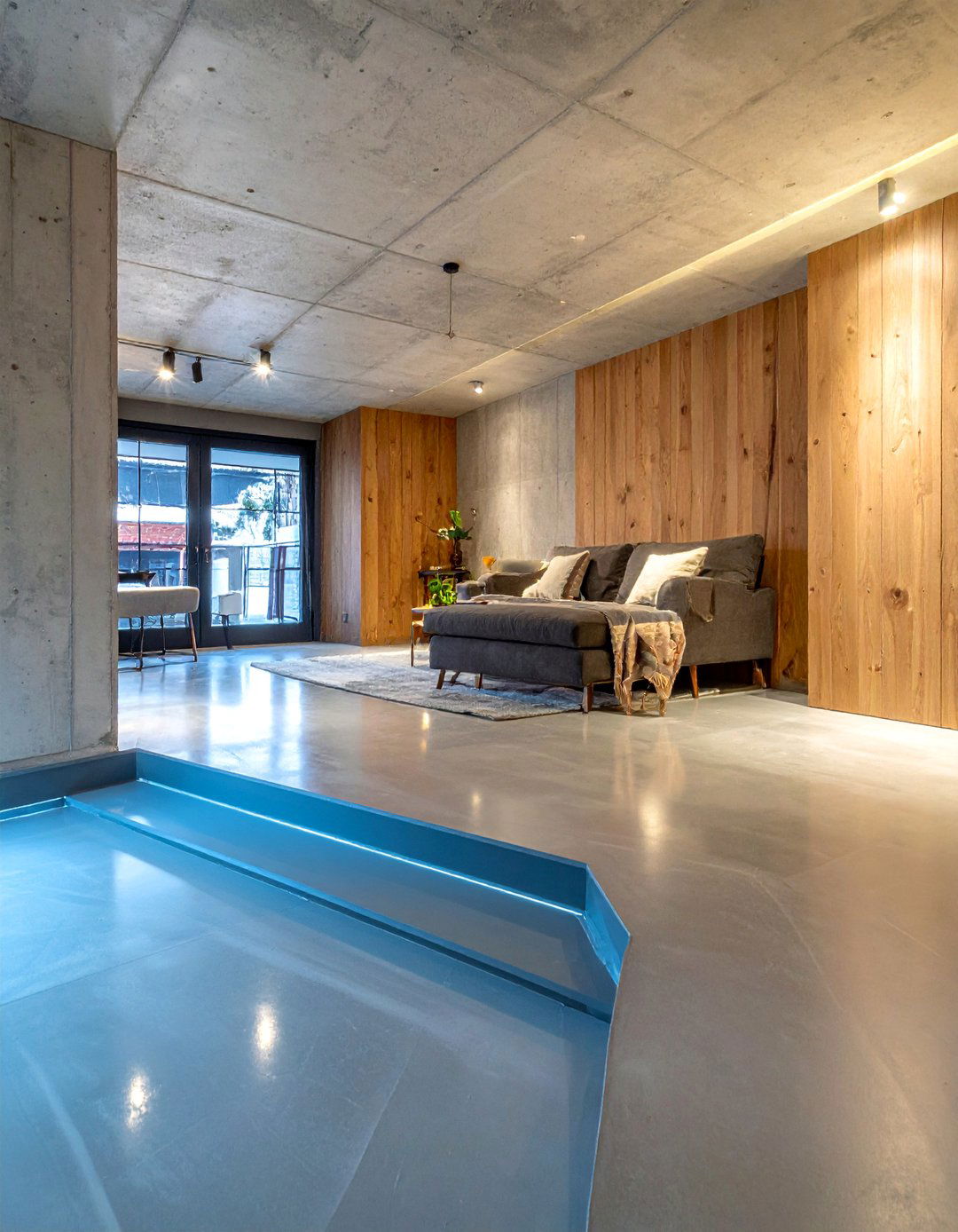Concrete Basement Floor with Radiant Heating - 20 Concrete Basement Floor Ideas for a Modern Look