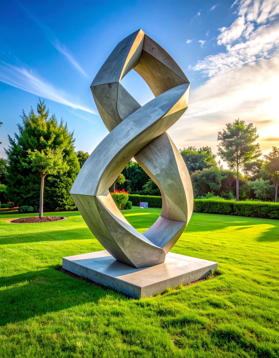 Concrete Garden Sculpture - 25 Concrete Garden Ideas to Enhance Your Outdoor Aesthetic