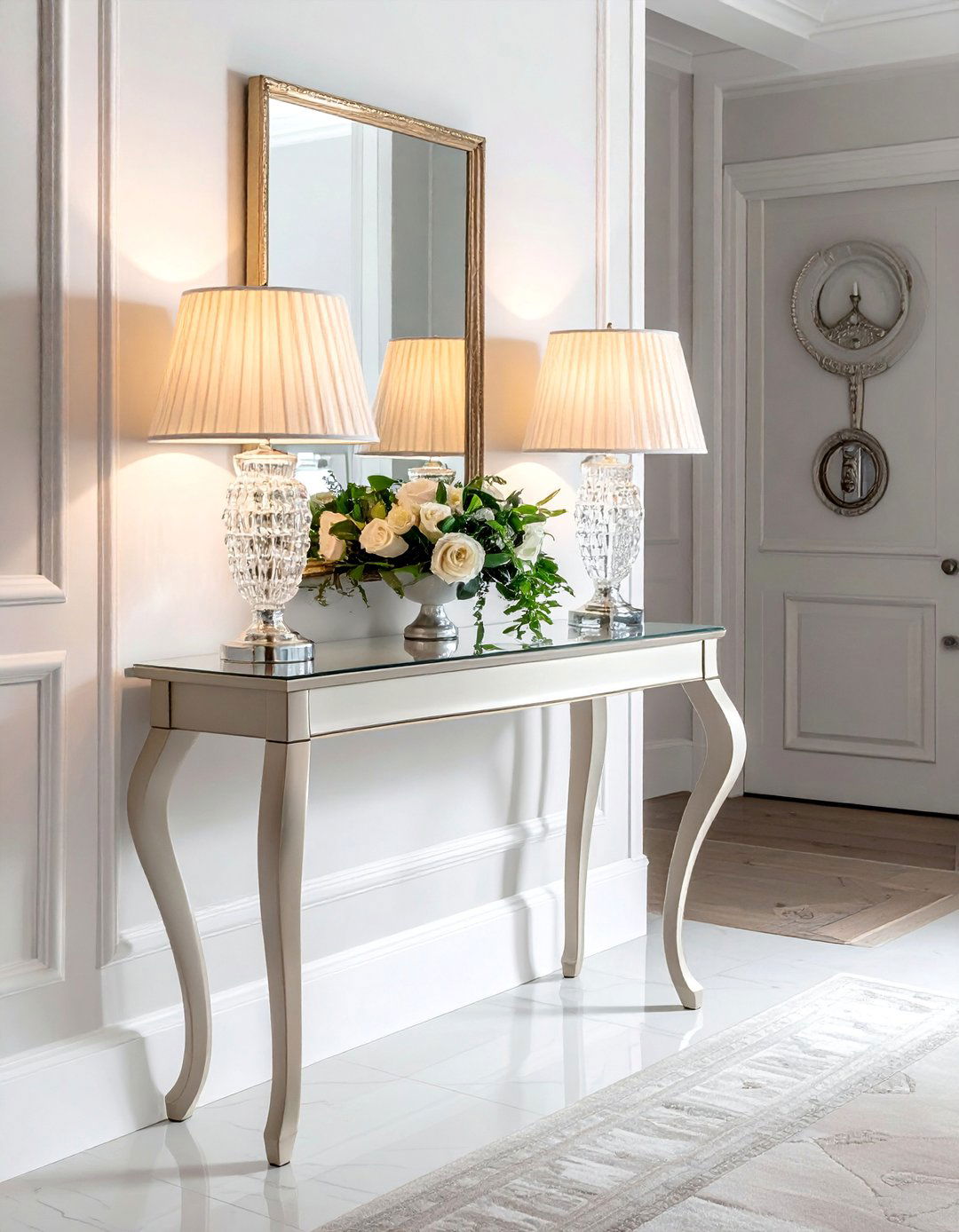 Console Tables with Cabriole Legs - 30 Traditional Interior Design Ideas for Timeless Homes