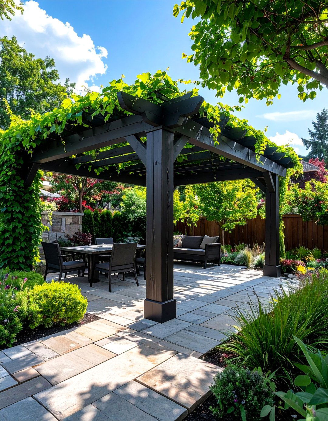 Construct a Pergola for a Shaded Retreat - 30 Exterior Home Remodeling and Renovation Ideas