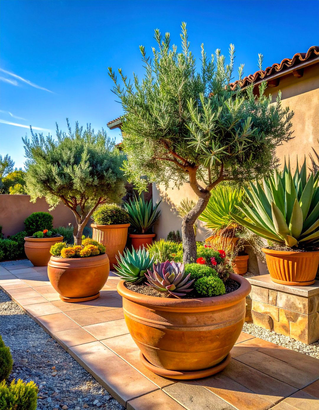 Container Gardens with Drought Plants - 30 Drought Tolerant Landscaping Ideas for Your Yard