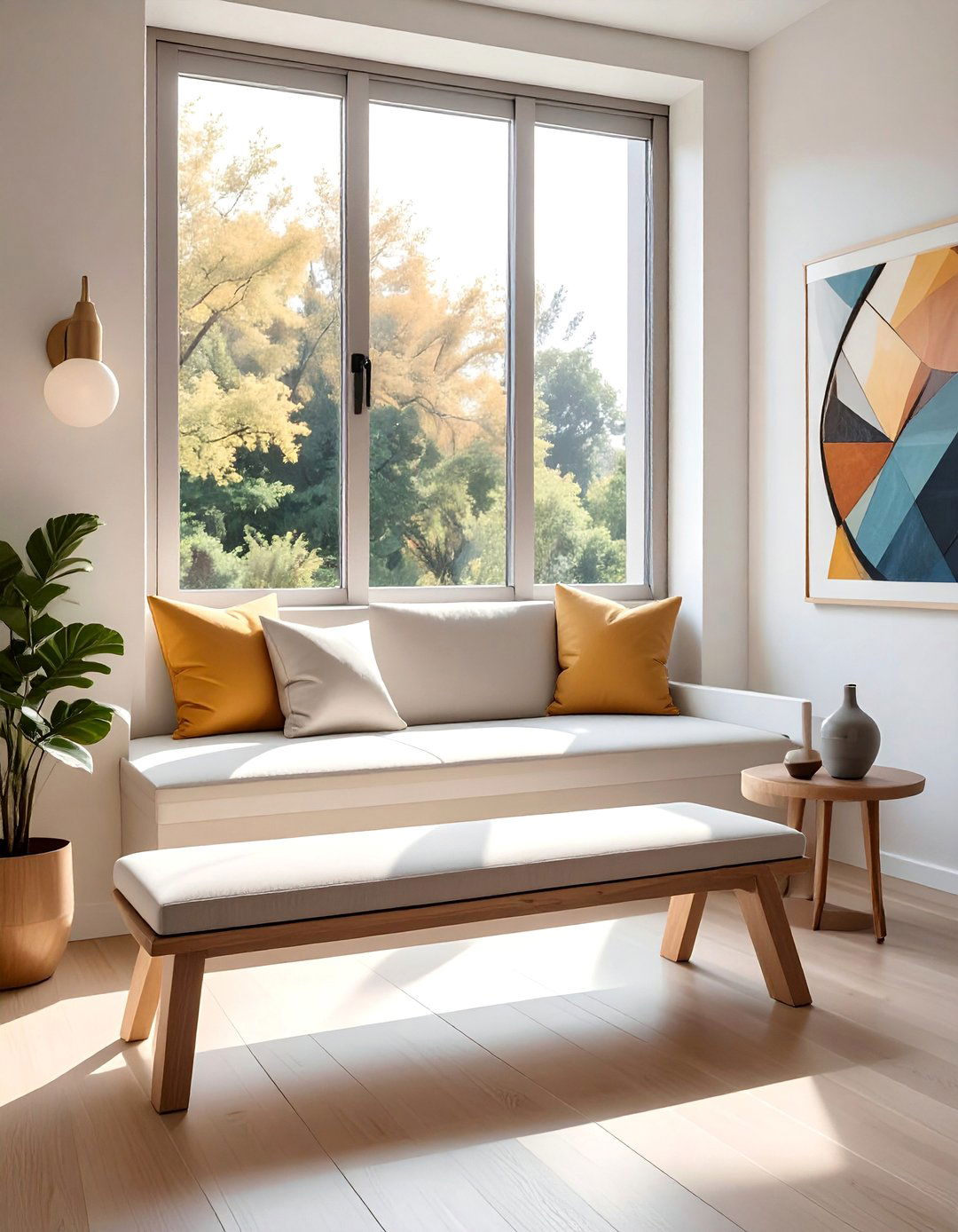 Contemporary Clean Lines - 40 Window Seat Ideas for a Cozy and Functional Space