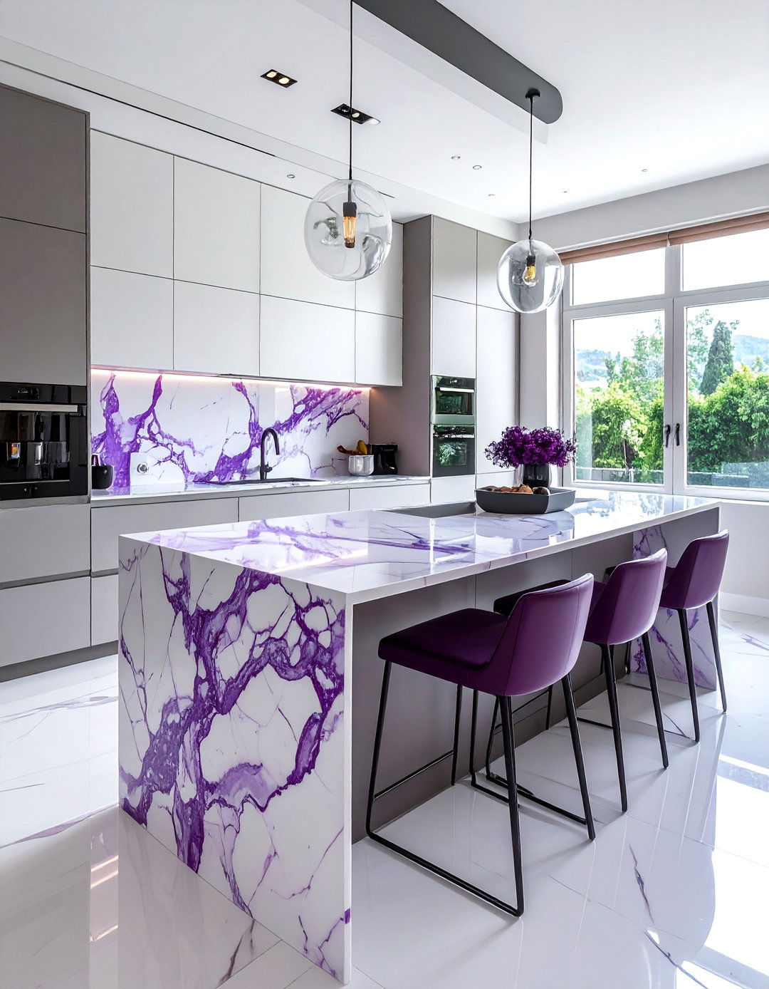 Contemporary Italian Kitchen Island - 20 Italian Interior Design Ideas for a Timeless Home