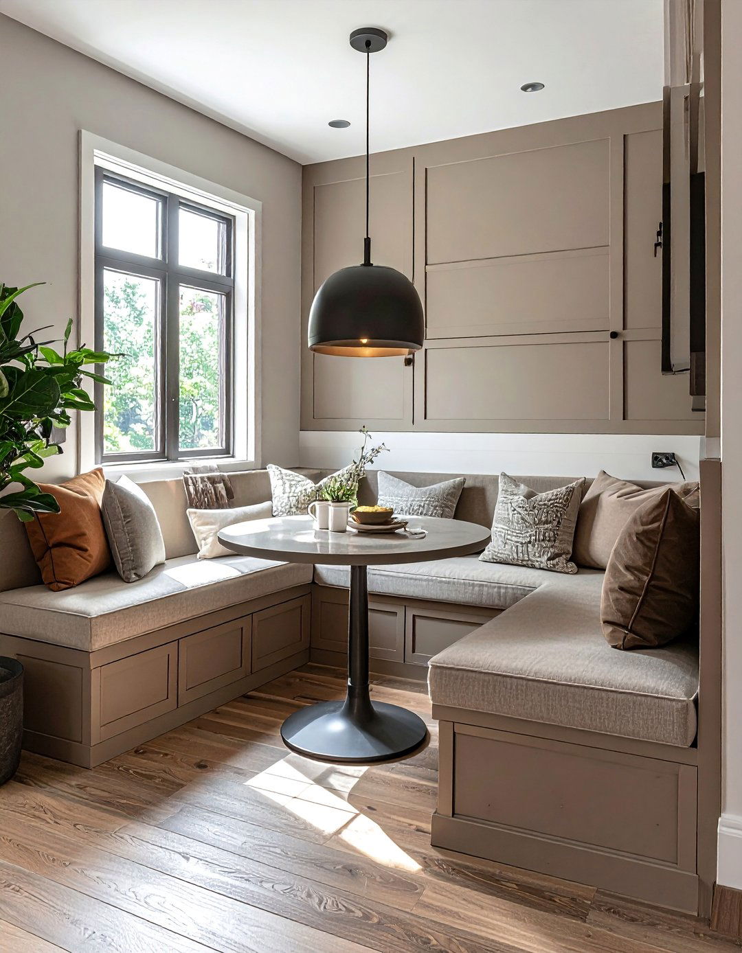 Corner Breakfast Nook Banquette - 40 Banquette Seating Ideas for Stylish Dining