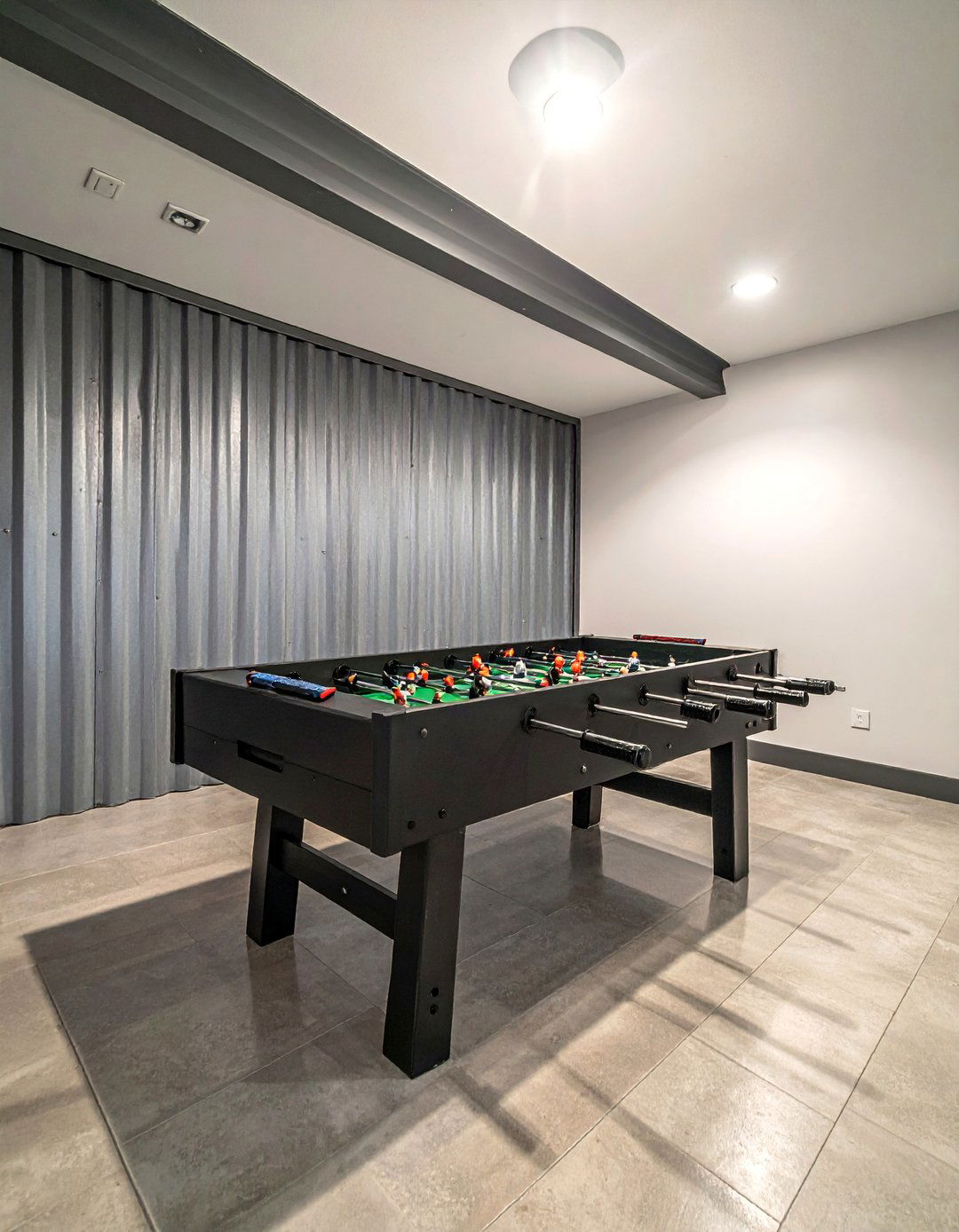 Corrugated Metal Basement Accent Wall - 15 Basement Accent Wall Ideas to Transform Your Space