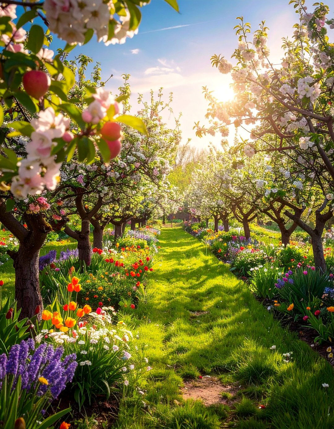 Cottage Garden Orchard - 40 English Garden Design Ideas for a Timeless Landscape
