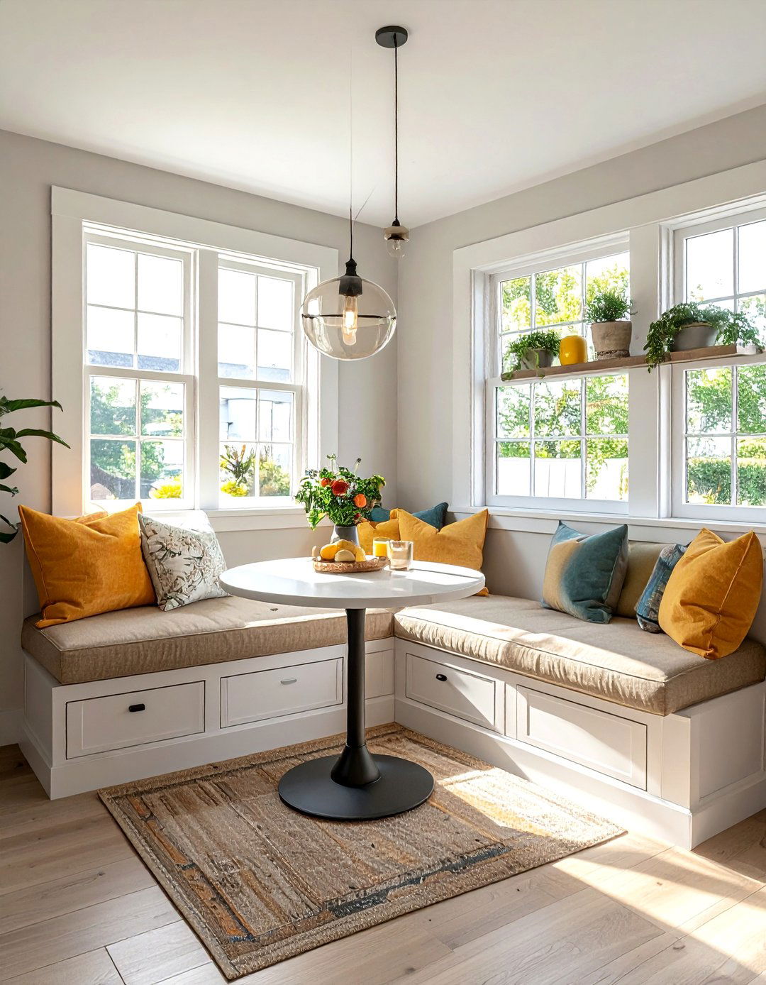 Cozy Breakfast Nook Design - 20 Casual Dining Room Ideas for Everyday Comfort