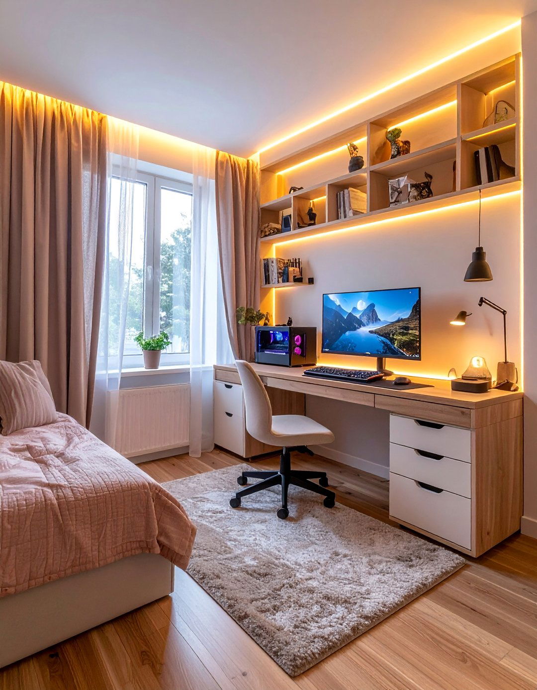 Cozy Gaming Bedroom Setup - 20 Gamer Girl Room Ideas for a Fun and Stylish Setup