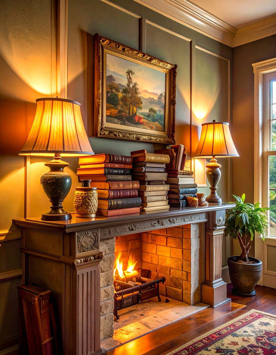 Cozy Reading Nook Theme - 40 Stylish Mantel Decor Ideas for Every Season