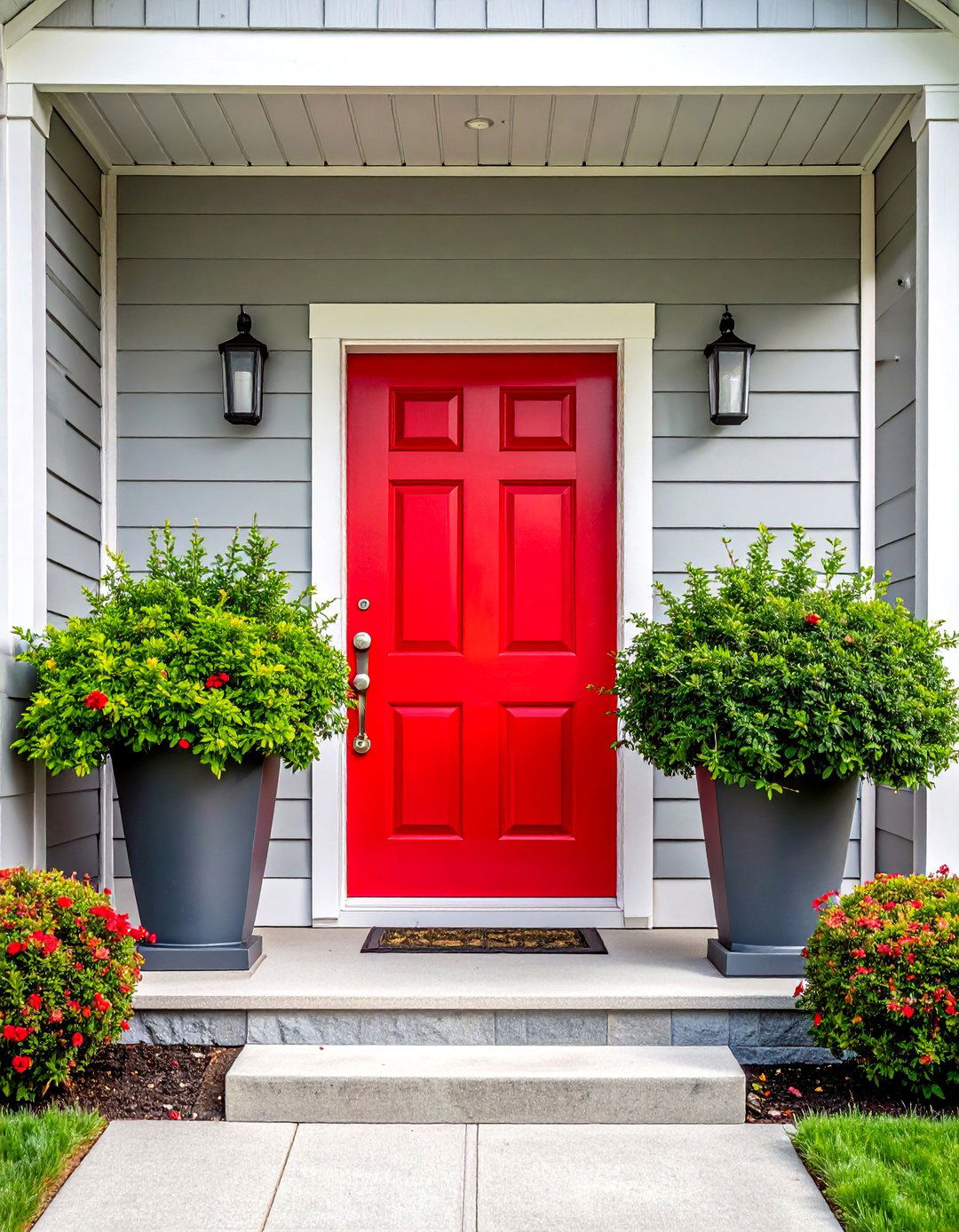 Create a Grand Entrance with a New Front Door - 30 Exterior Home Remodeling and Renovation Ideas