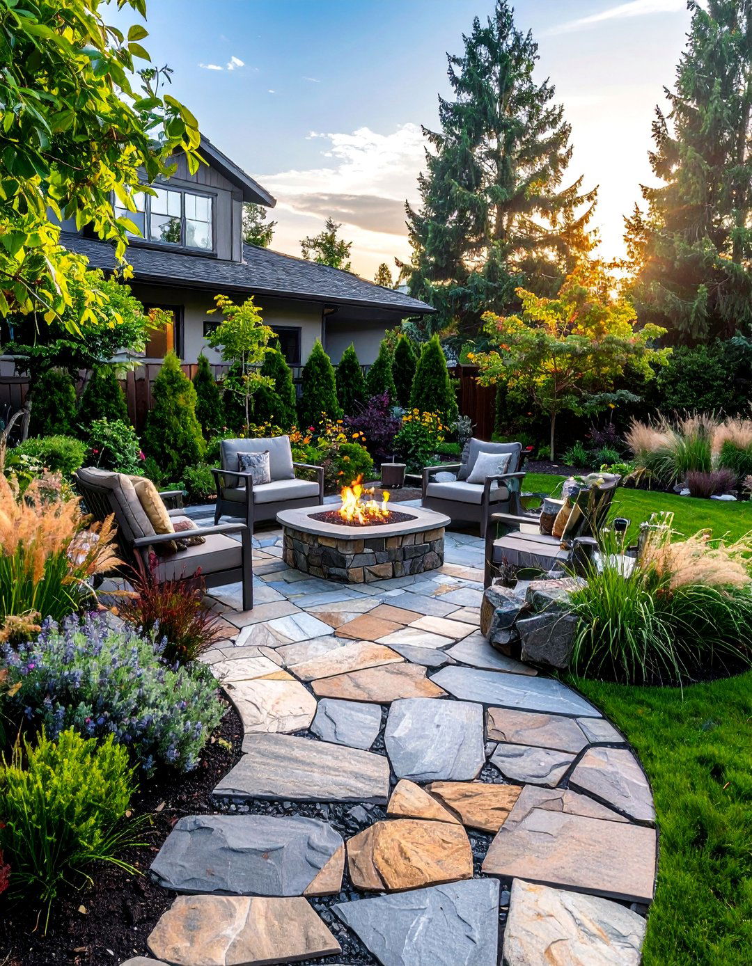 Create a Stone or Brick Patio - 30 Exterior Home Remodeling and Renovation Ideas