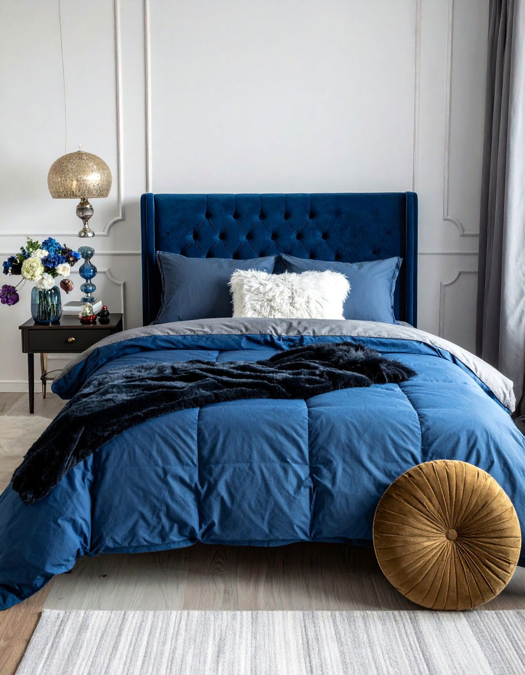 Creating Layered Textures on Bedding - 30 Whimsigoth Decor Ideas to Enchant Your Space