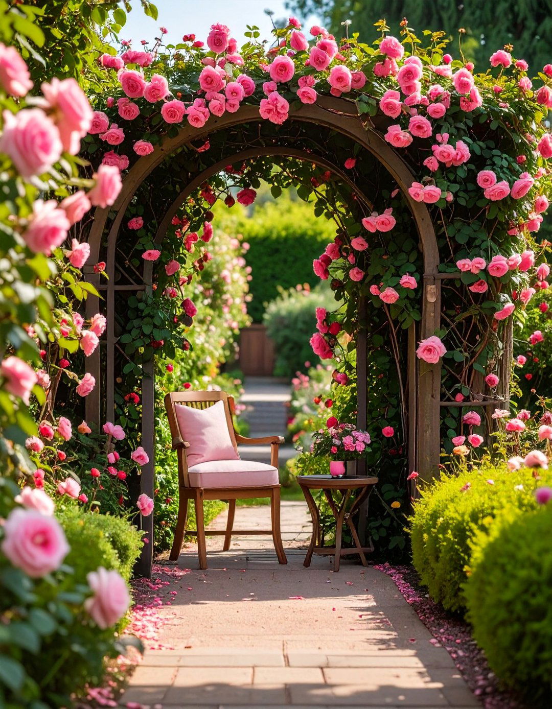 Creating a Hidden Destination in a Narrow Garden - 20 Narrow Garden Ideas to Maximize Small Spaces