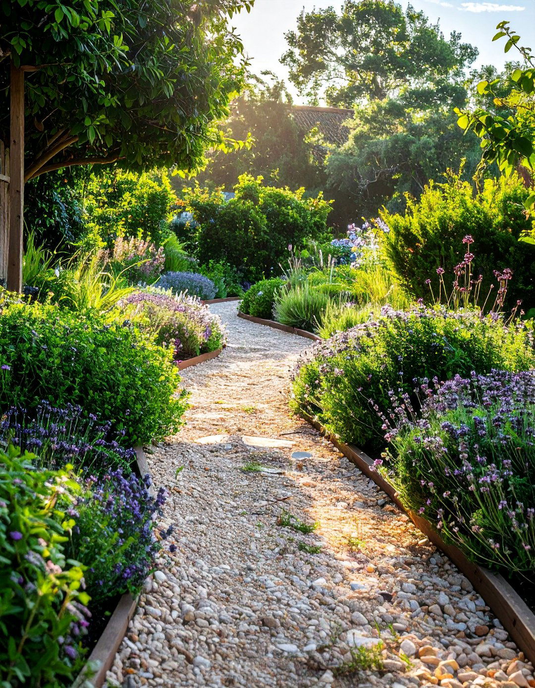 Crunching Gravel Path Sensory Garden - 25 Sensory Garden Ideas to Stimulate the Senses