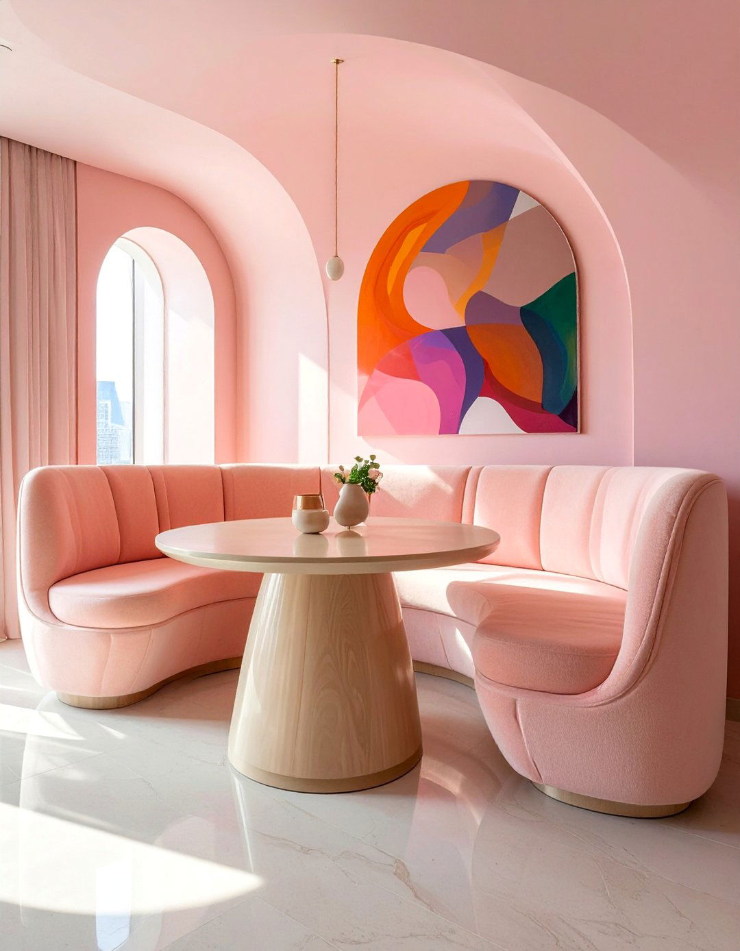 Curved Banquette Modern Architecture - 40 Banquette Seating Ideas for Stylish Dining