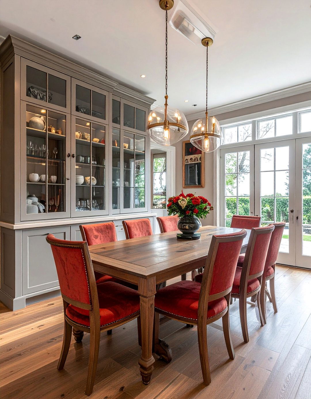 Custom Built in Hutches - 40 Dining Room Decor Ideas to Elevate Your Meals