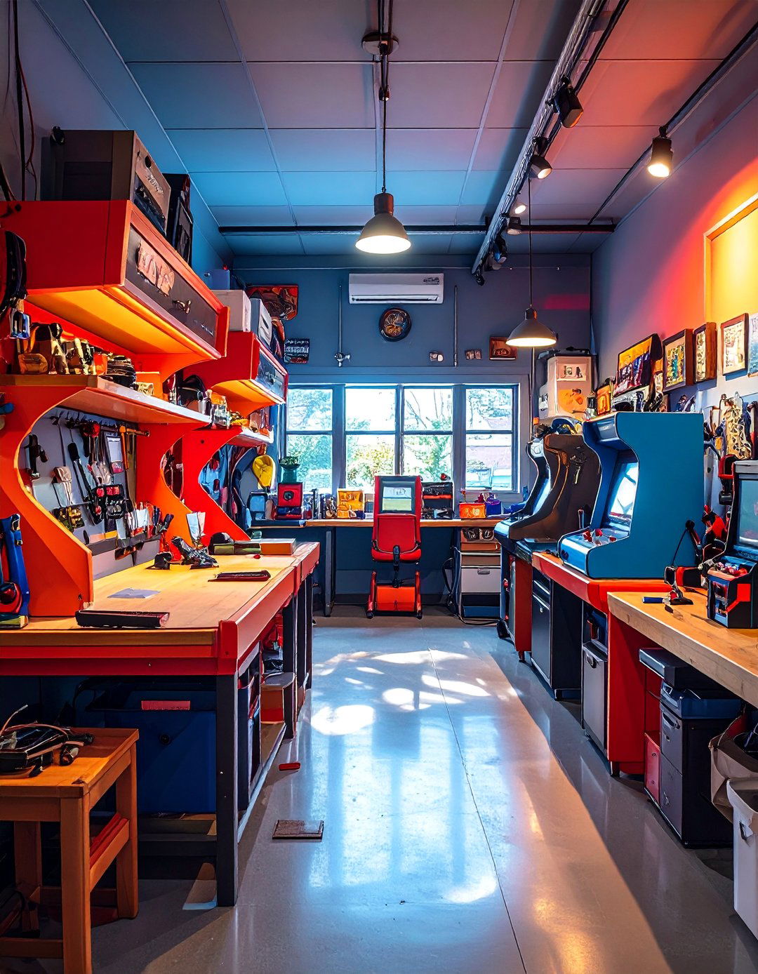 DIY Arcade Cabinet Workshop - 30 Retro Game Room Ideas for a Fun and Nostalgic Space