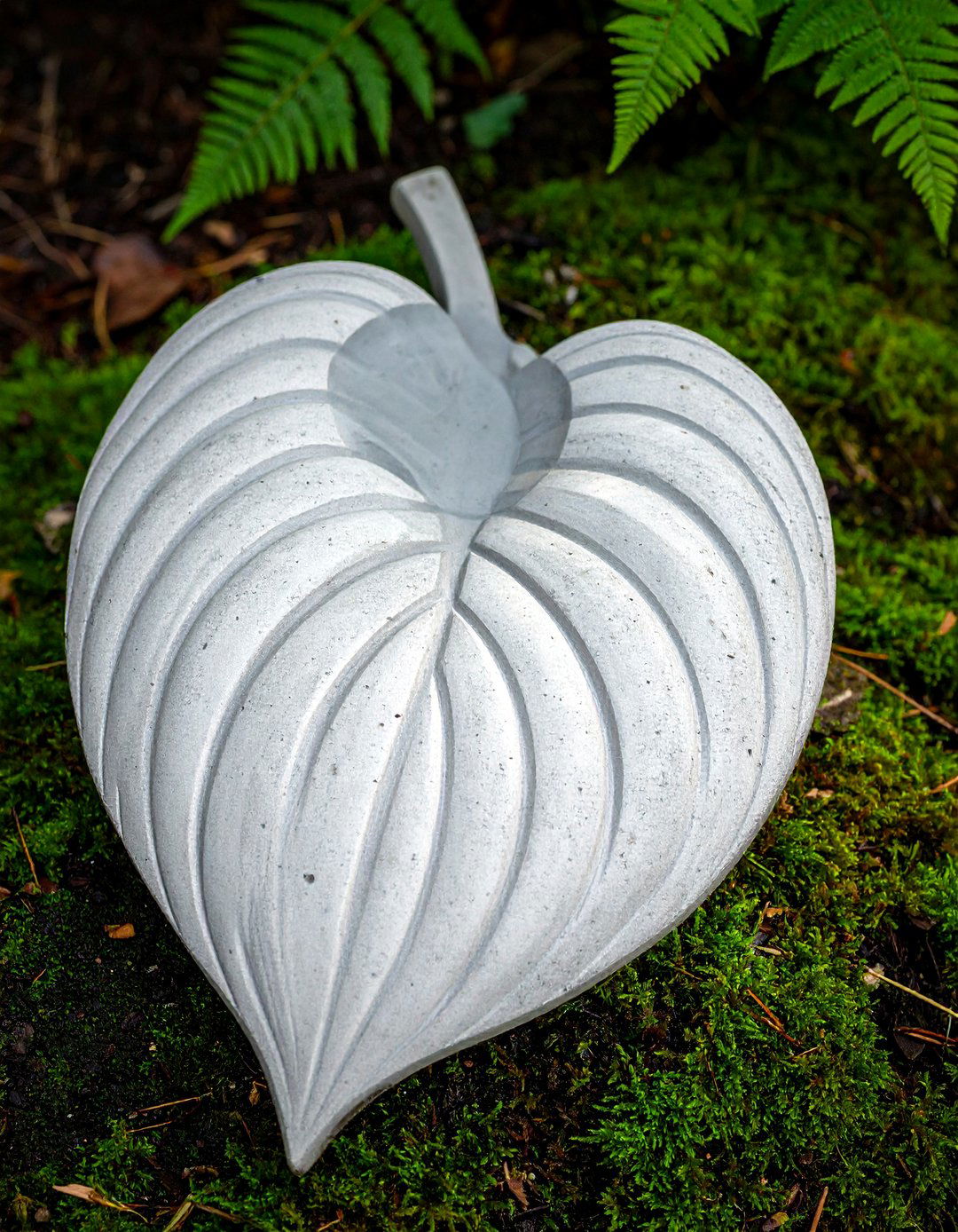DIY Concrete Leaf Casting Decorations - 25 Concrete Garden Ideas to Enhance Your Outdoor Aesthetic