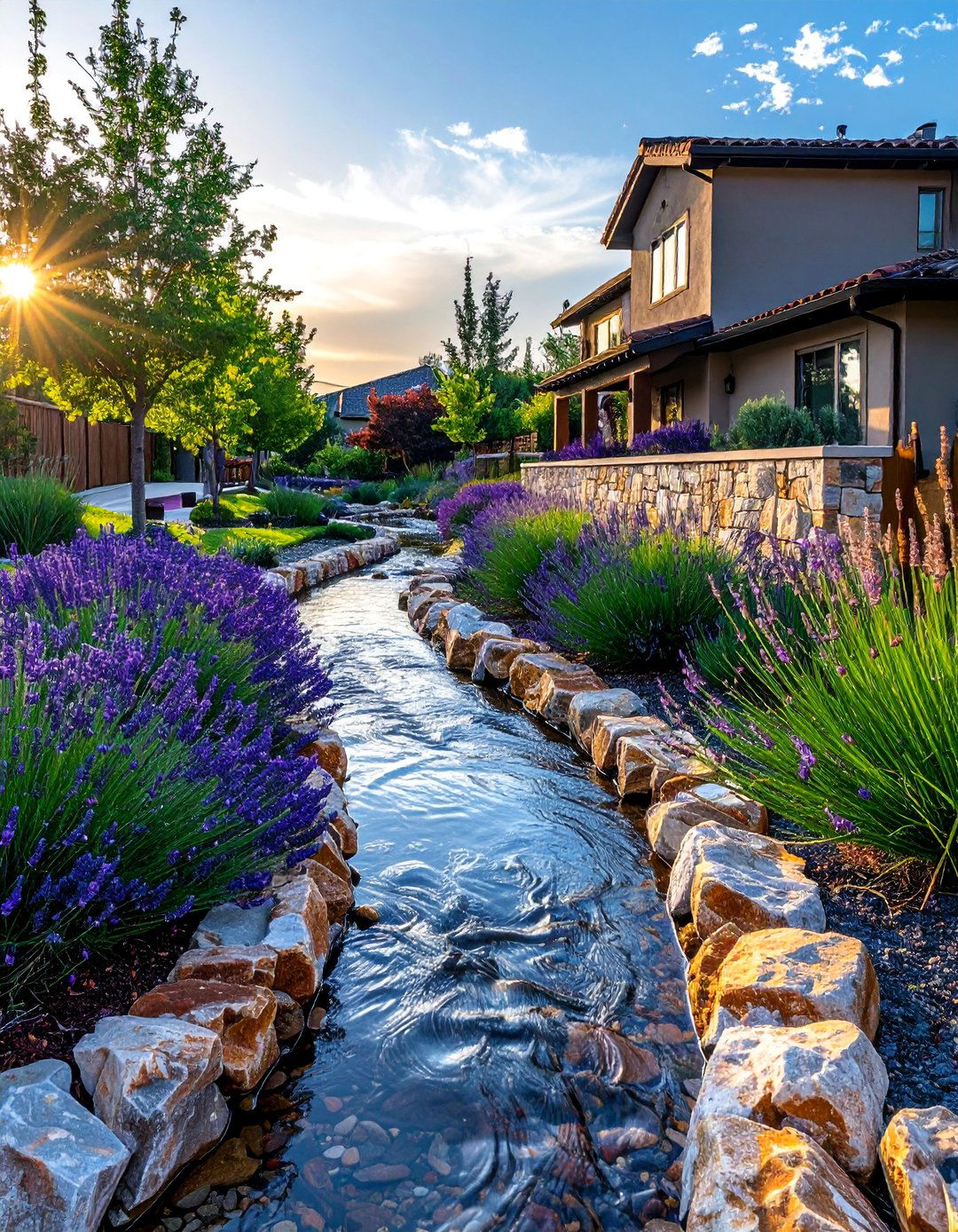 Decomposed Granite Pathway Creek - 30 Front Yard Dry Creek Bed Landscaping Ideas