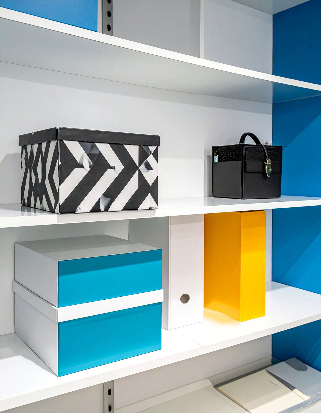 Decorative Storage Boxes - 30 Cubicle Decor Ideas to Personalize Your Workspace