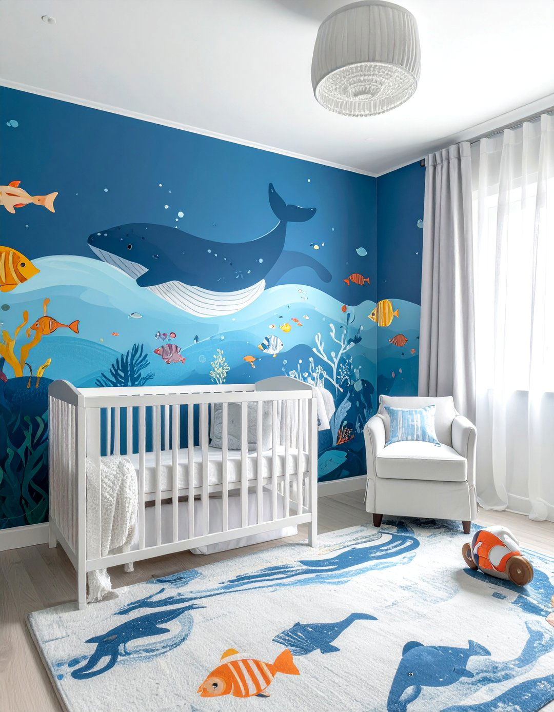 Deep Sea Wonders Nursery - 40 Adorable Nursery Ideas for Your Baby's Room
