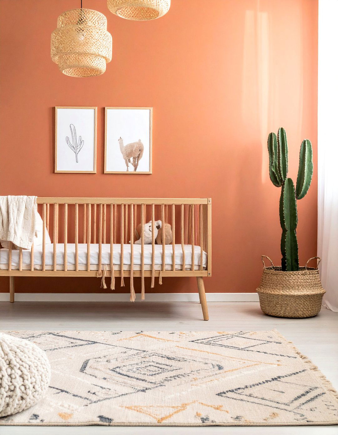 Desert Oasis Themed Nursery - 20 Nature Themed Nursery Ideas for a Serene Space