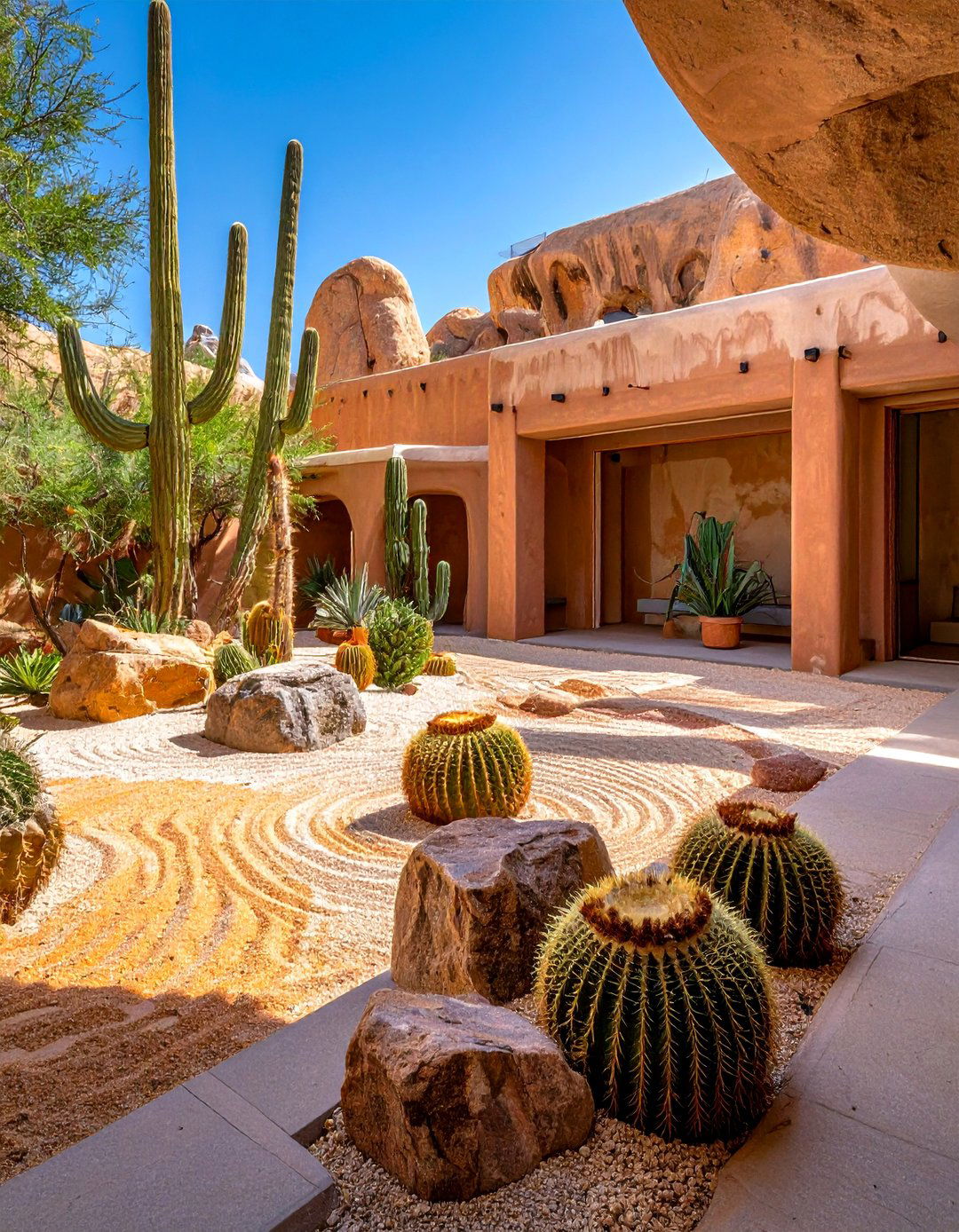 Desert Zen Secret Garden - 35 Secret Garden Ideas for a Hidden Outdoor Retreat