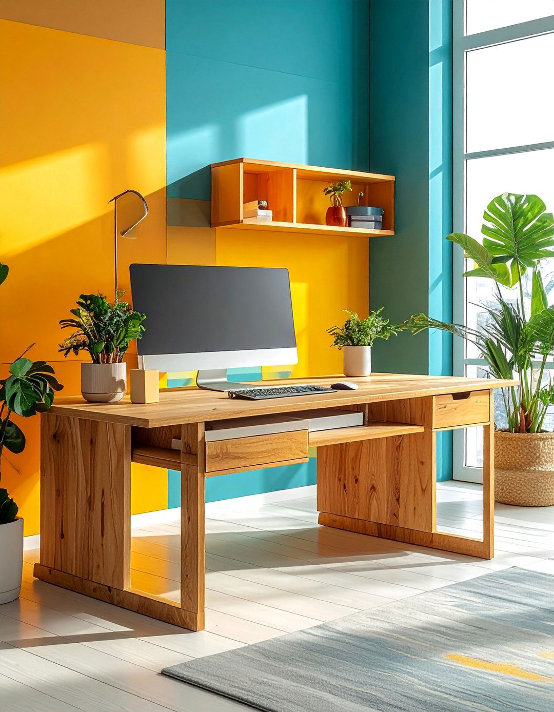 Desktop Monitor Stands with Storage - 20 Office Storage Ideas to Maximize Your Workspace