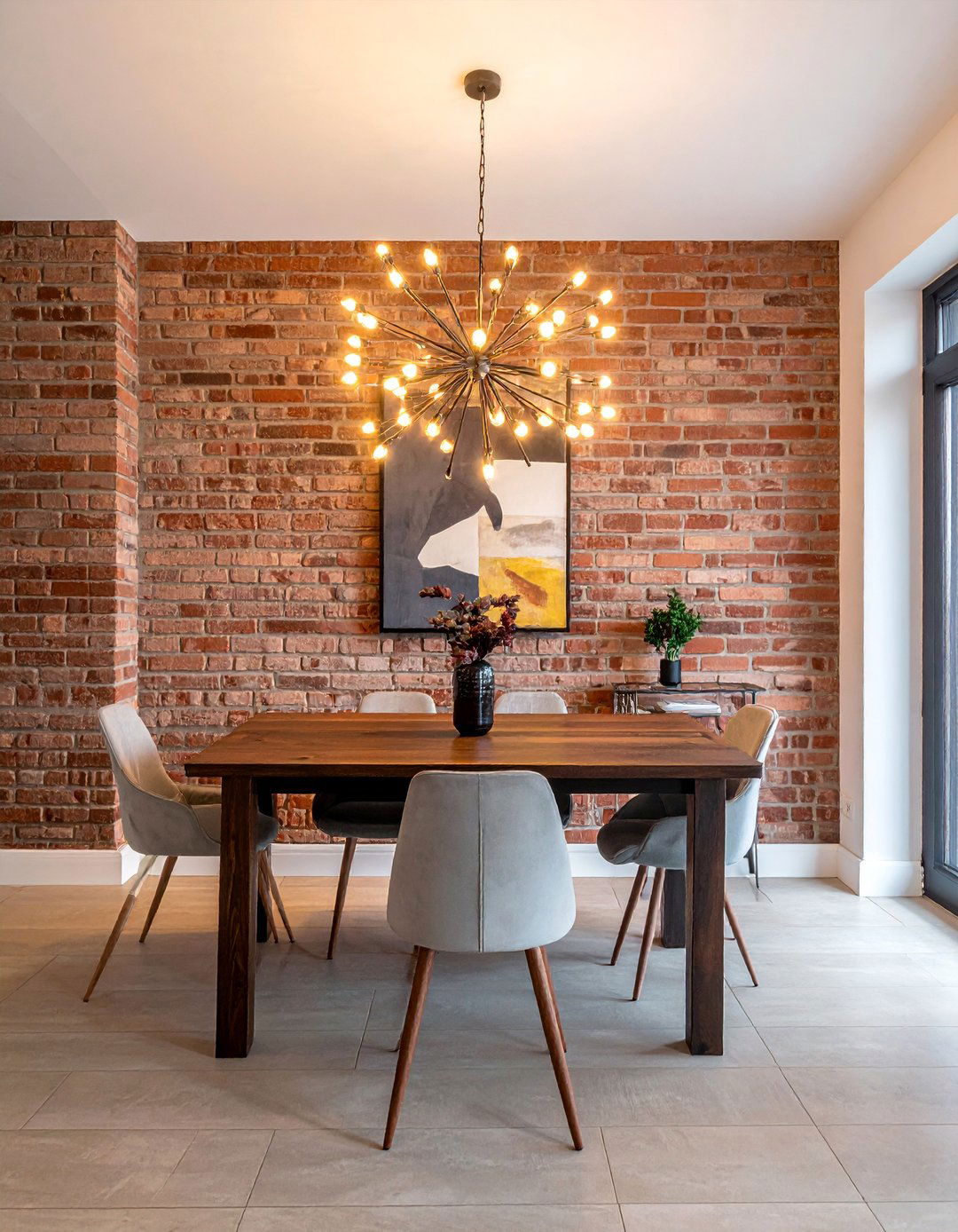 Dining Room Brick Accent Wall - 20 Brick Accent Wall Ideas for Modern Home Design