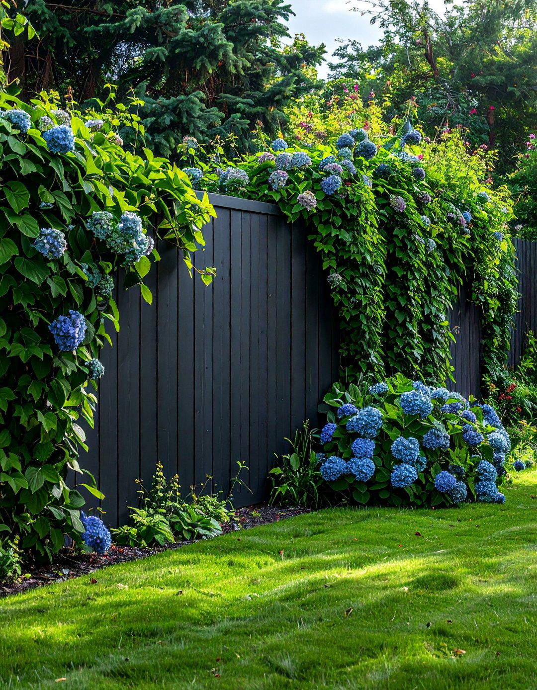 Disguising Boundaries in a Narrow Garden - 20 Narrow Garden Ideas to Maximize Small Spaces