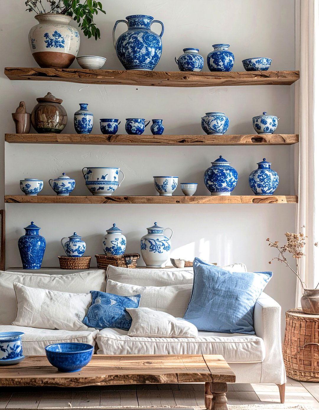 Displaying Collections and Heirlooms - 40 Living Room Ideas for Cozy Spaces