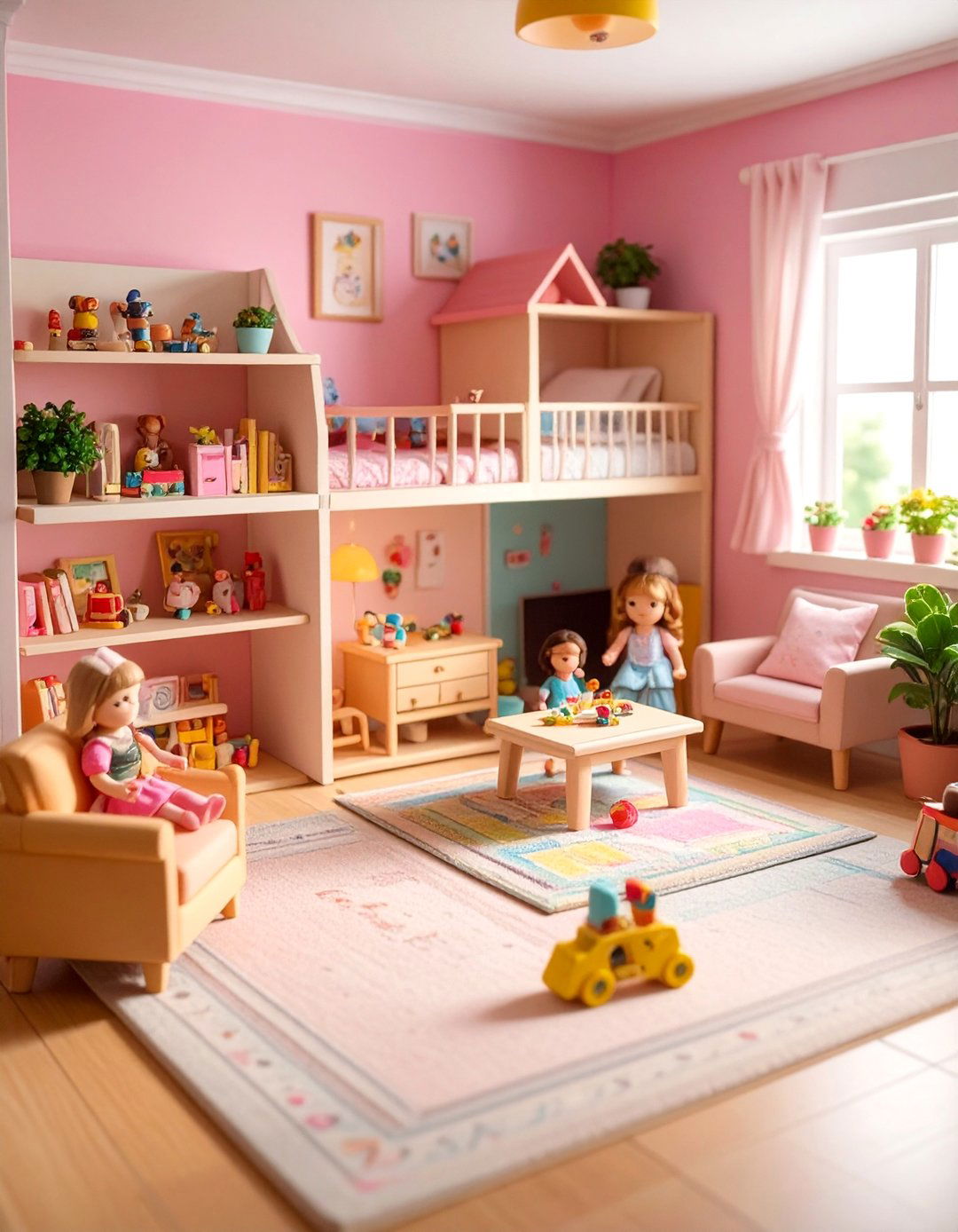 Dollhouse Community Play - 40 Fun and Functional Playroom Ideas for Kids