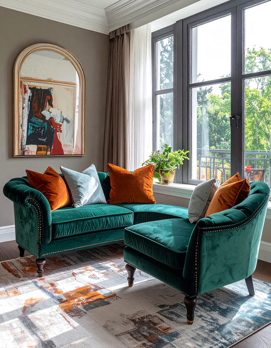 Elegant Formal Seating - 40 Window Seat Ideas for a Cozy and Functional Space