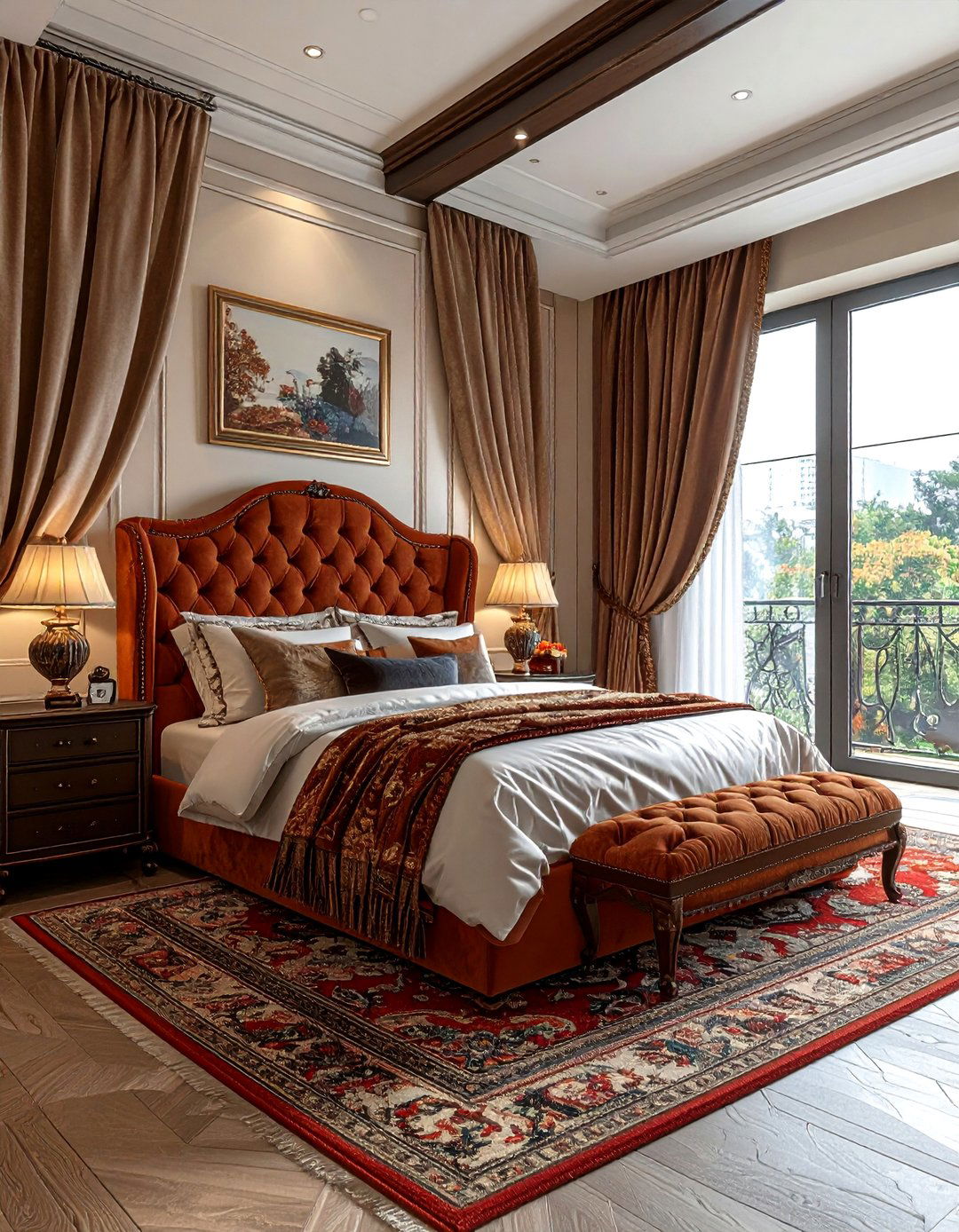 Elegant Silk Velvet and Damask Textiles - 30 Traditional Interior Design Ideas for Timeless Homes