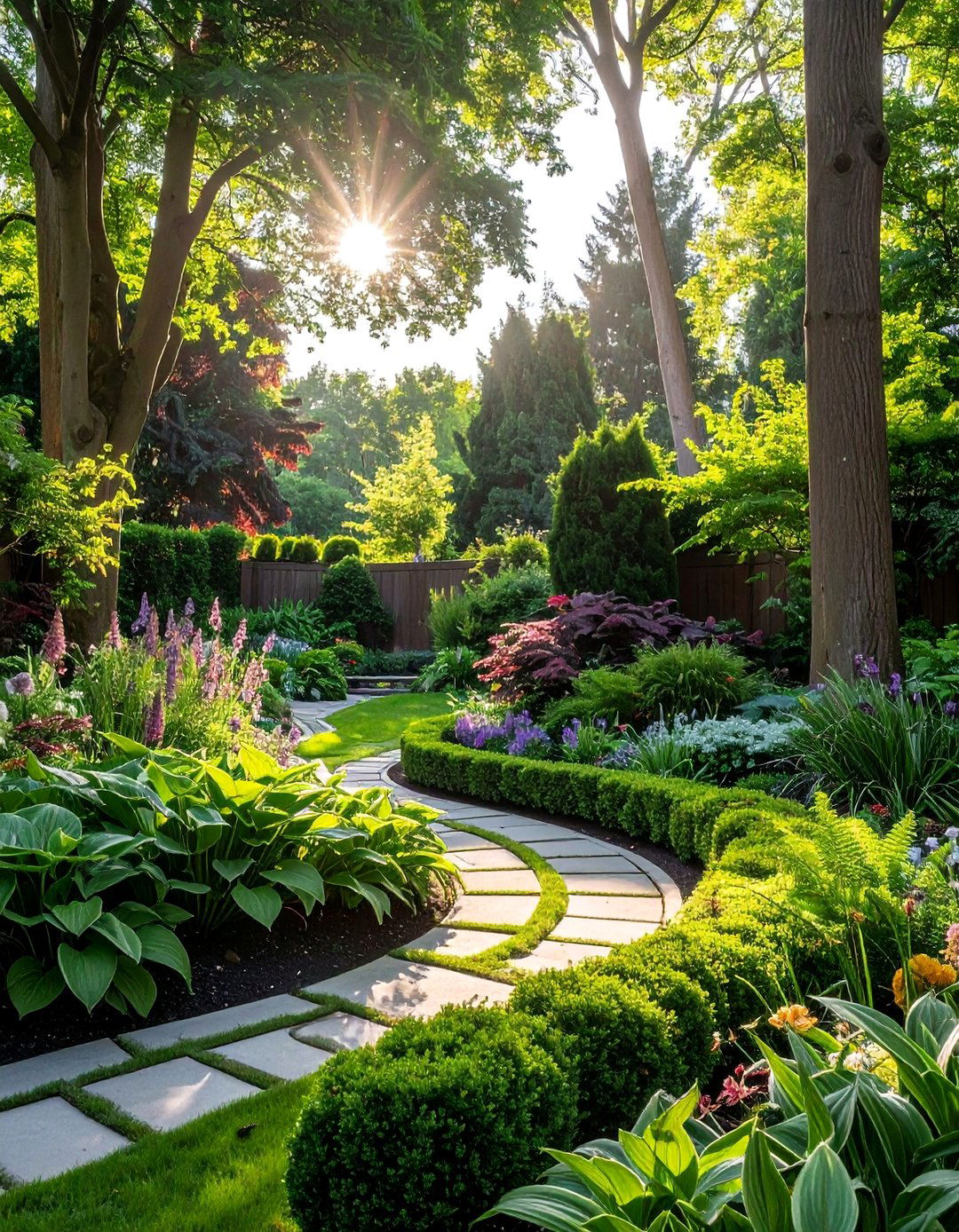 English Woodland Garden - 40 Front Yard Landscaping Ideas to Boost Curb Appeal