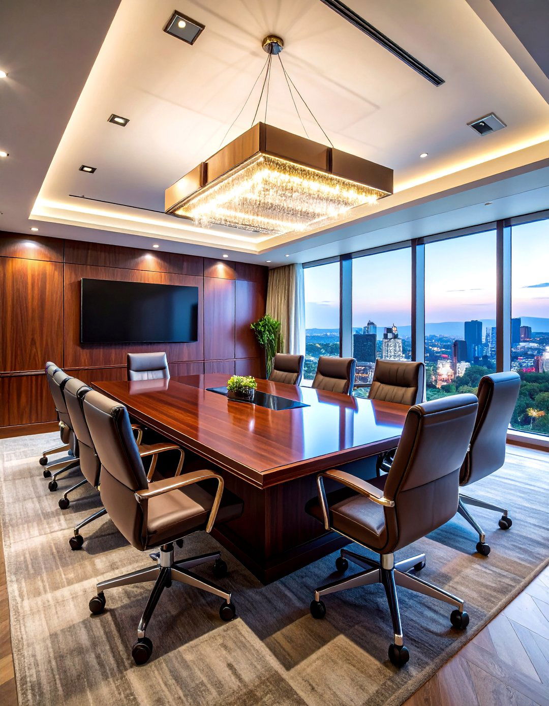 Executive Boardroom Design Elements - 25 Conference Room Design Ideas and Inspiration for Work