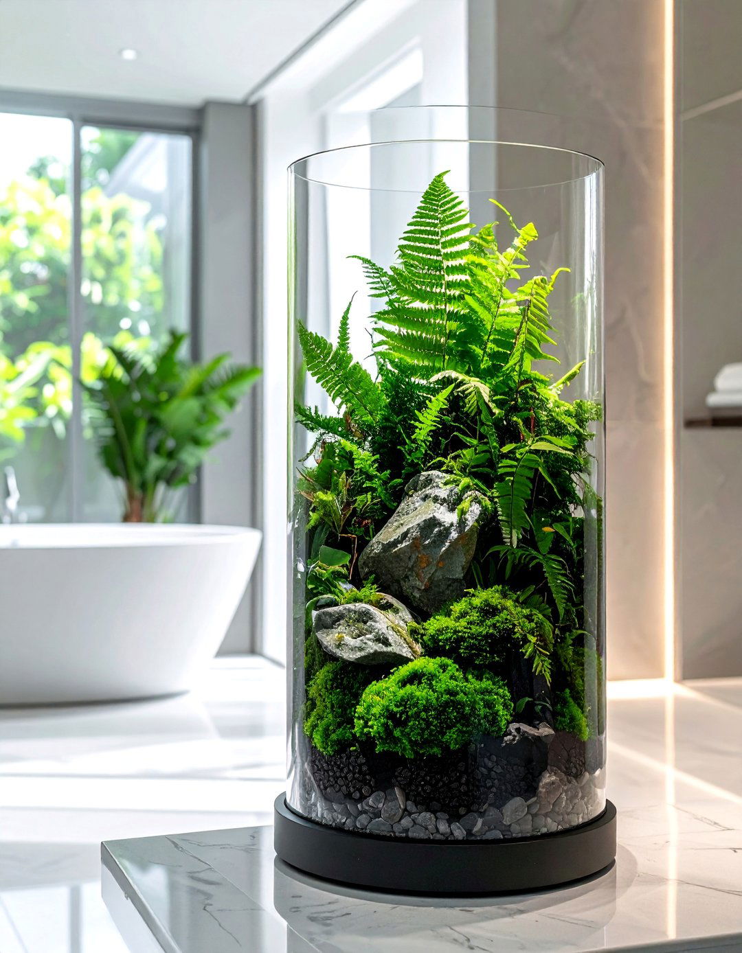 Fern Valley Terrarium - 40 Terrarium Ideas to Bring Nature Indoors