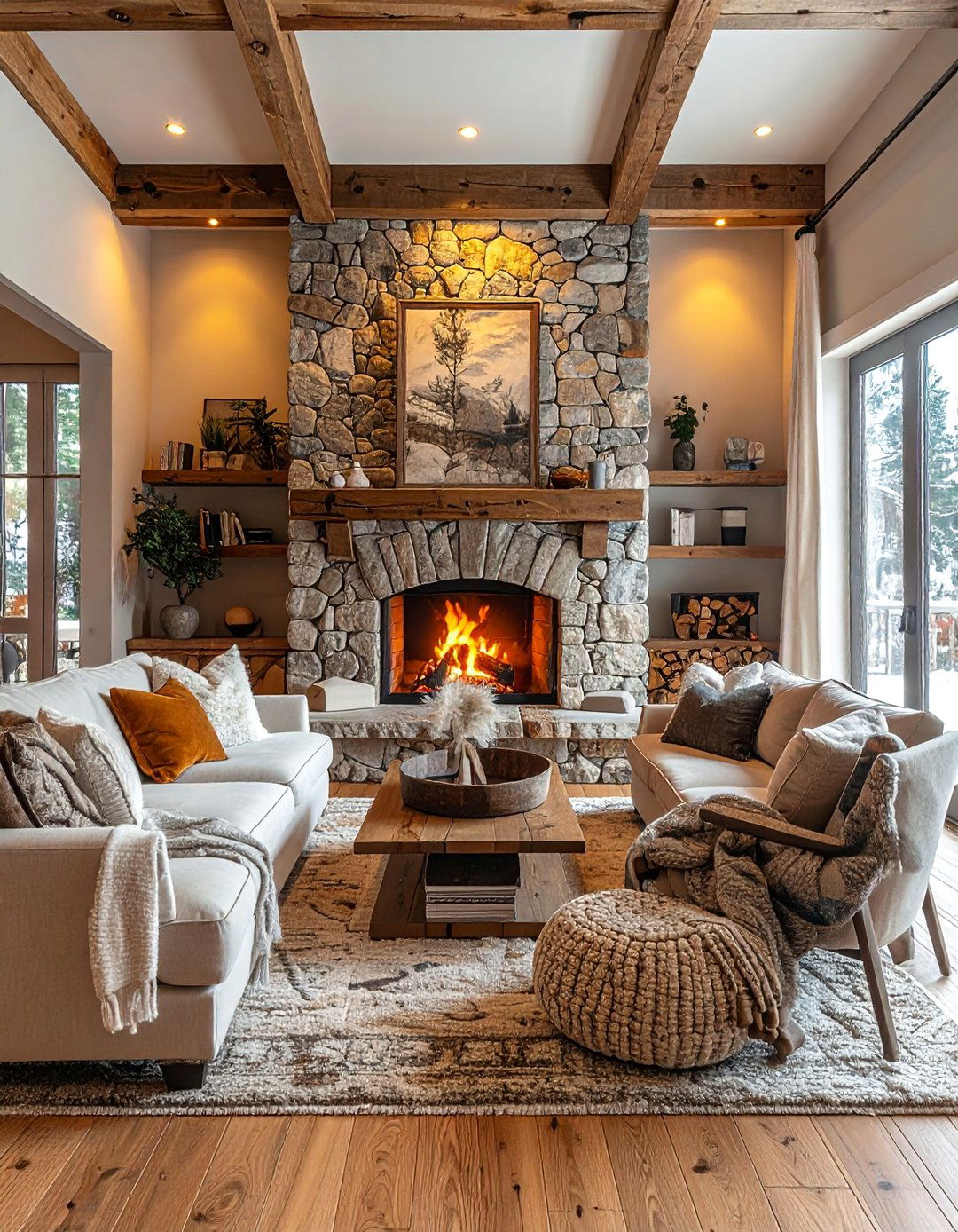Fireplace Focal Point Room - 15 Cozy Snug Room Ideas for Relaxing at Home