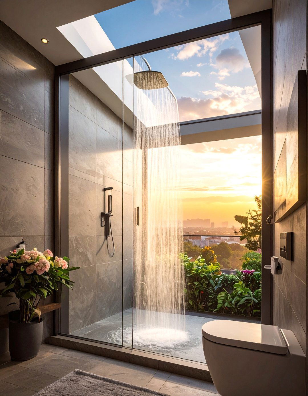 Fixed Picture Window Drama - 30 Shower Window Ideas to Brighten Up Your Bathroom