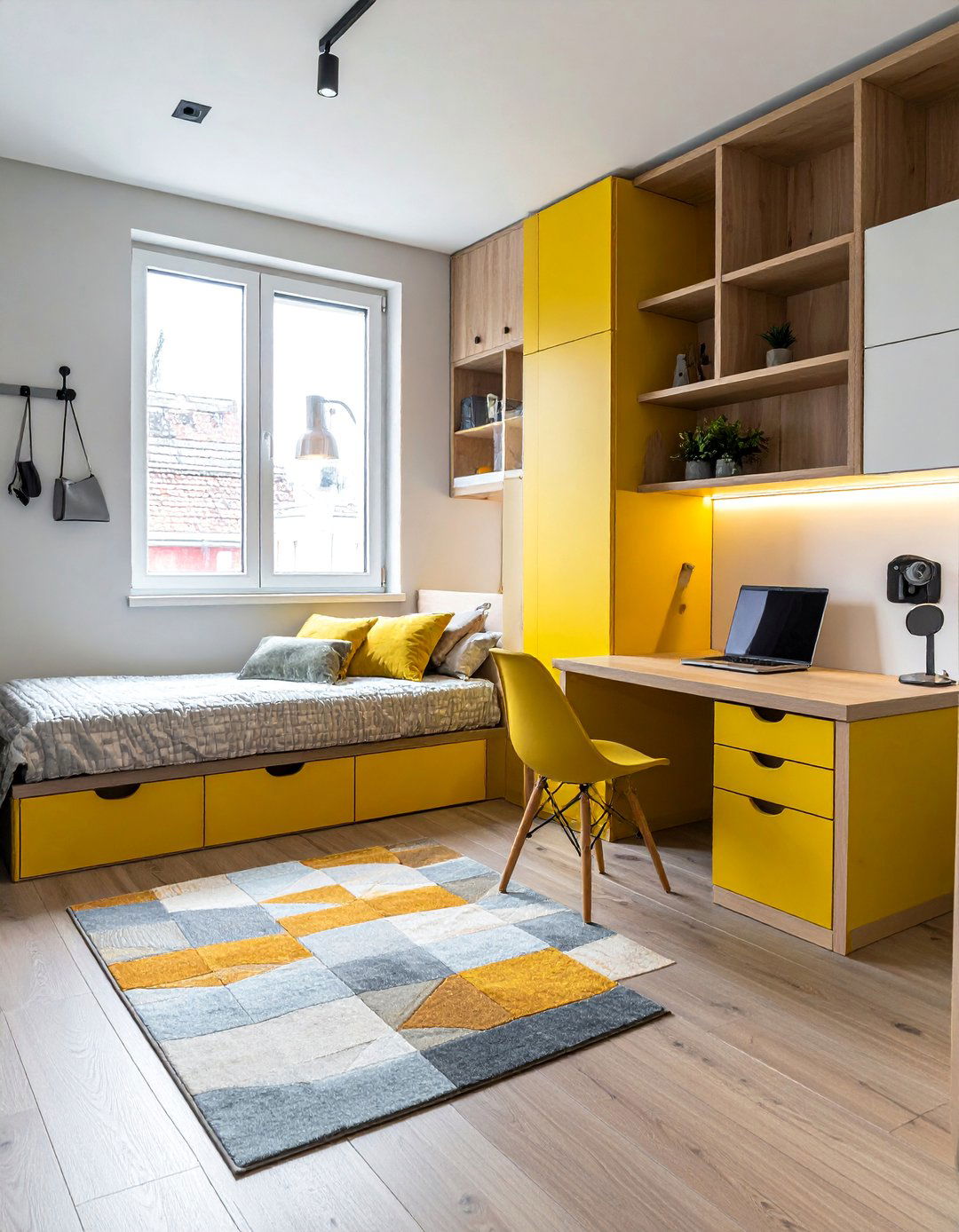 Flexible Modular System Design - 40 Bedroom Office Ideas for a Productive Space