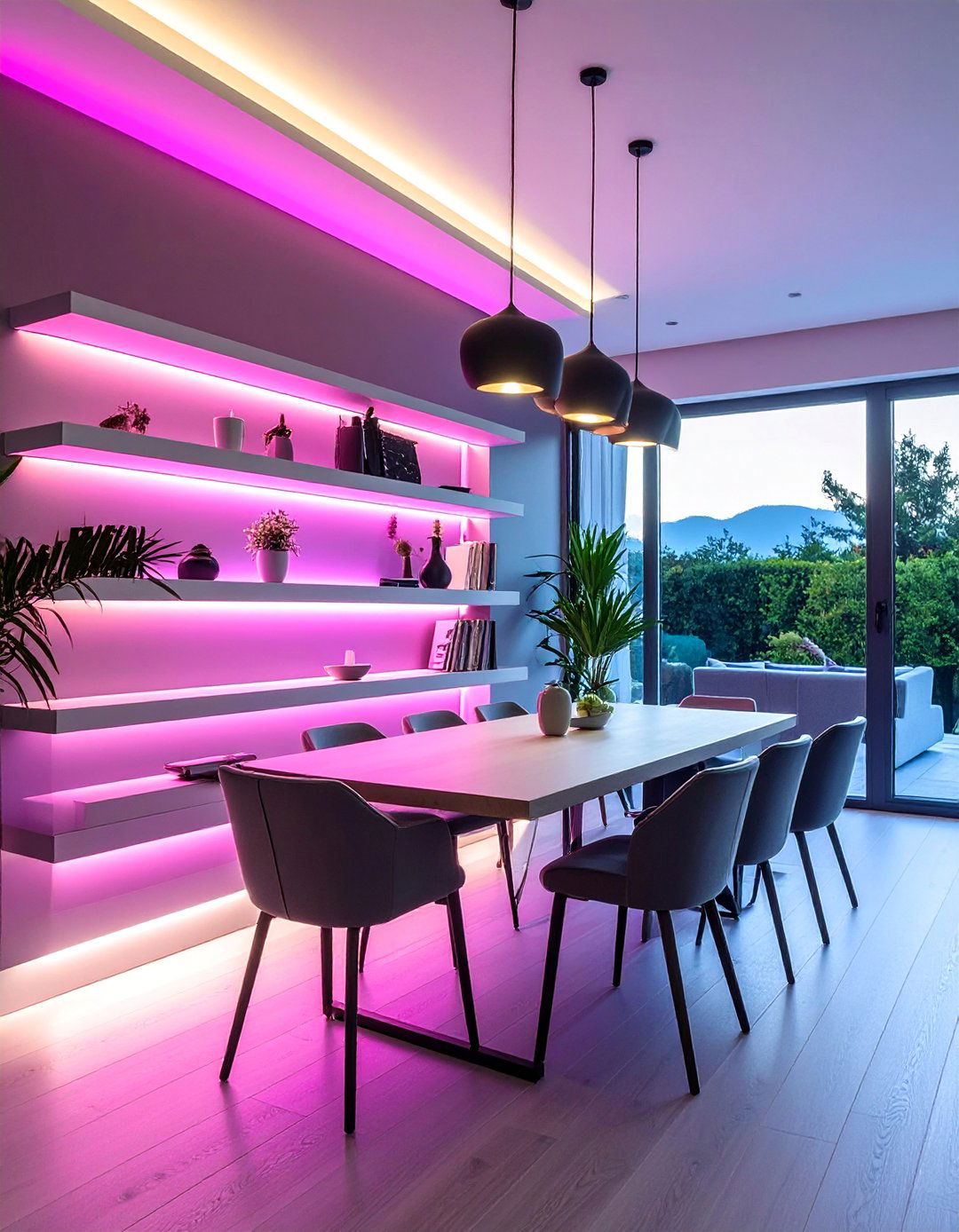 Floating Shelves Display Systems - 40 Dining Room Decor Ideas to Elevate Your Meals