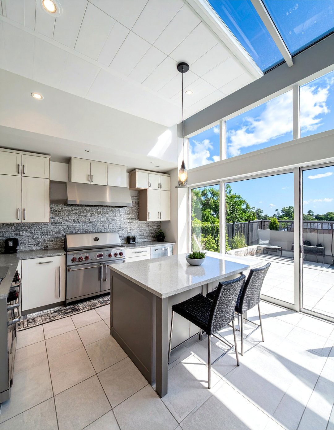 Florida Room Enclosed Kitchens - 25 Covered Outdoor Kitchen Ideas for Year-Round Cooking