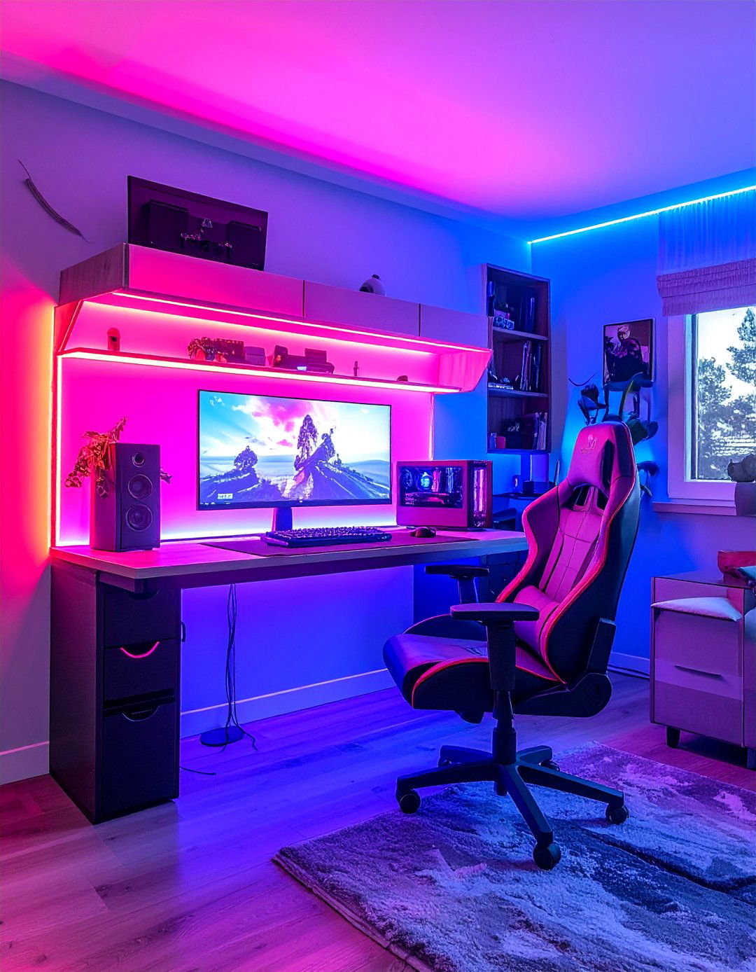 Foldable Gaming Station - 25 Small Game Room Ideas for Fun and Functionality