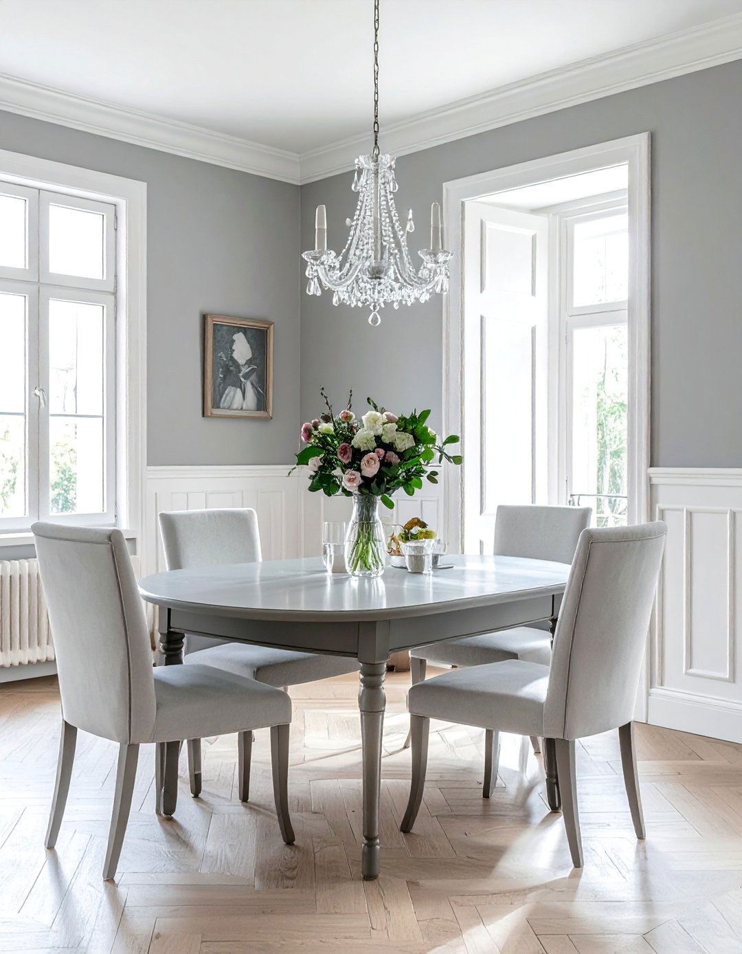 French Country Dining Room with Wainscoting or Wall Paneling - 40 French Country Dining Room Ideas for Elegant Entertaining