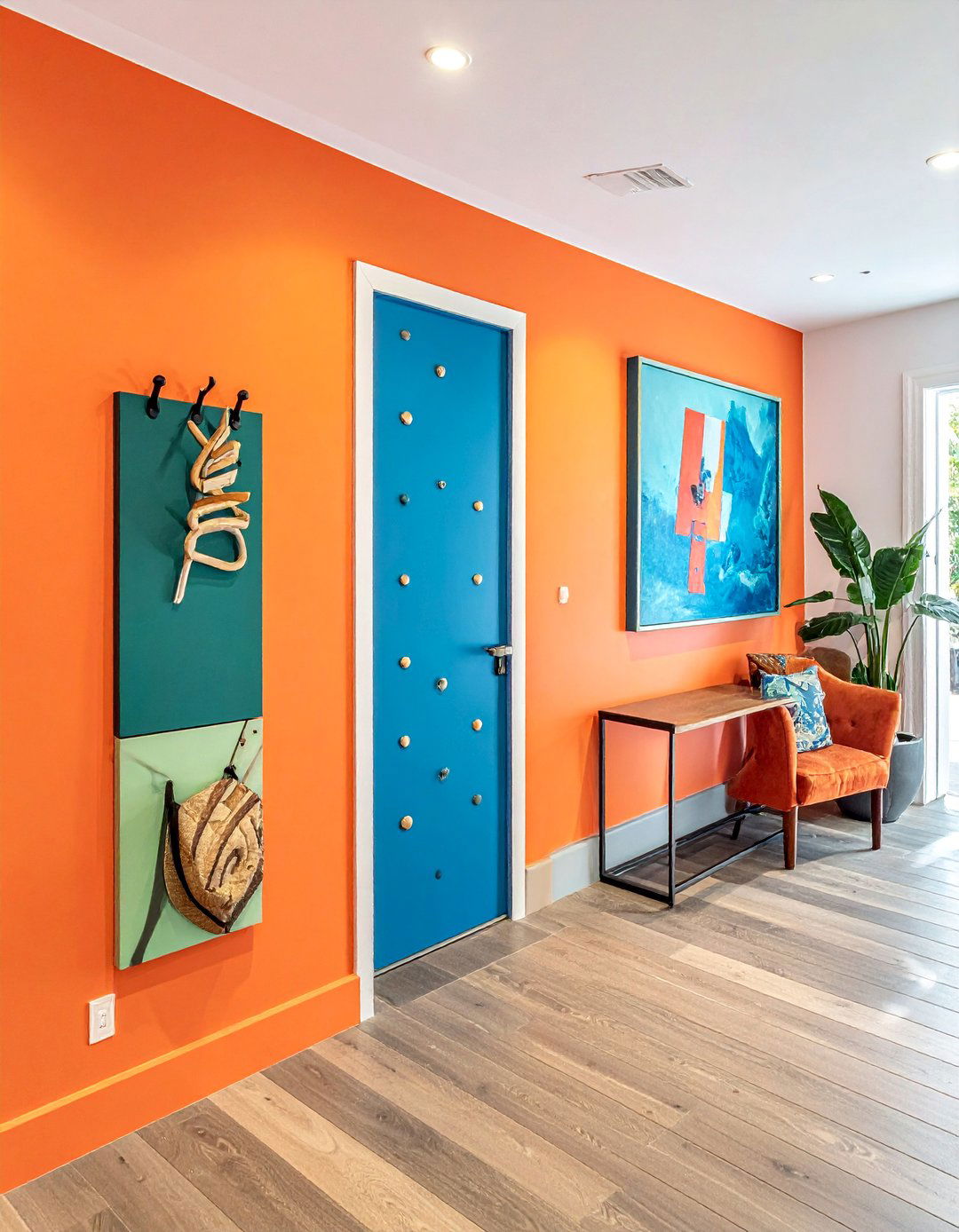 Functional Art Display - 50 Foyer Decor Ideas to Make a Grand First Impression