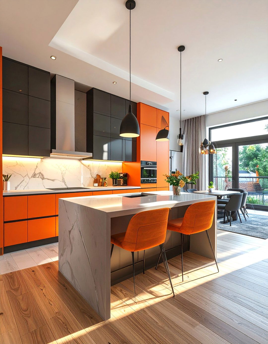 Galley Kitchen with a Pass Through Window - 40 Galley Kitchen Ideas to Maximize Your Space