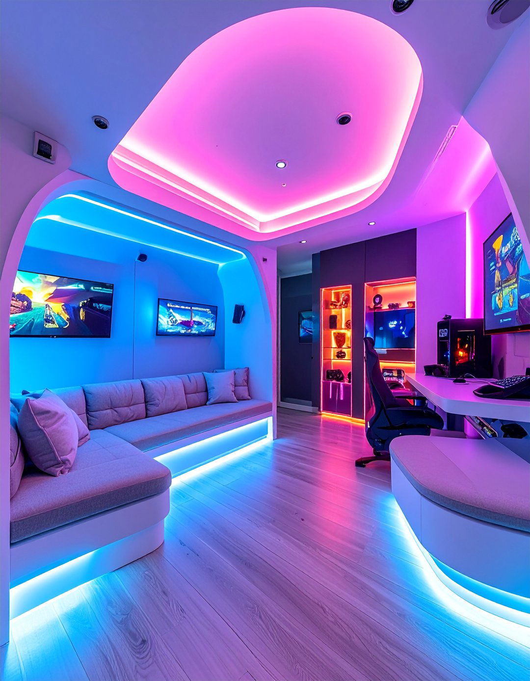Gaming Alcove Design - 25 Small Game Room Ideas for Fun and Functionality