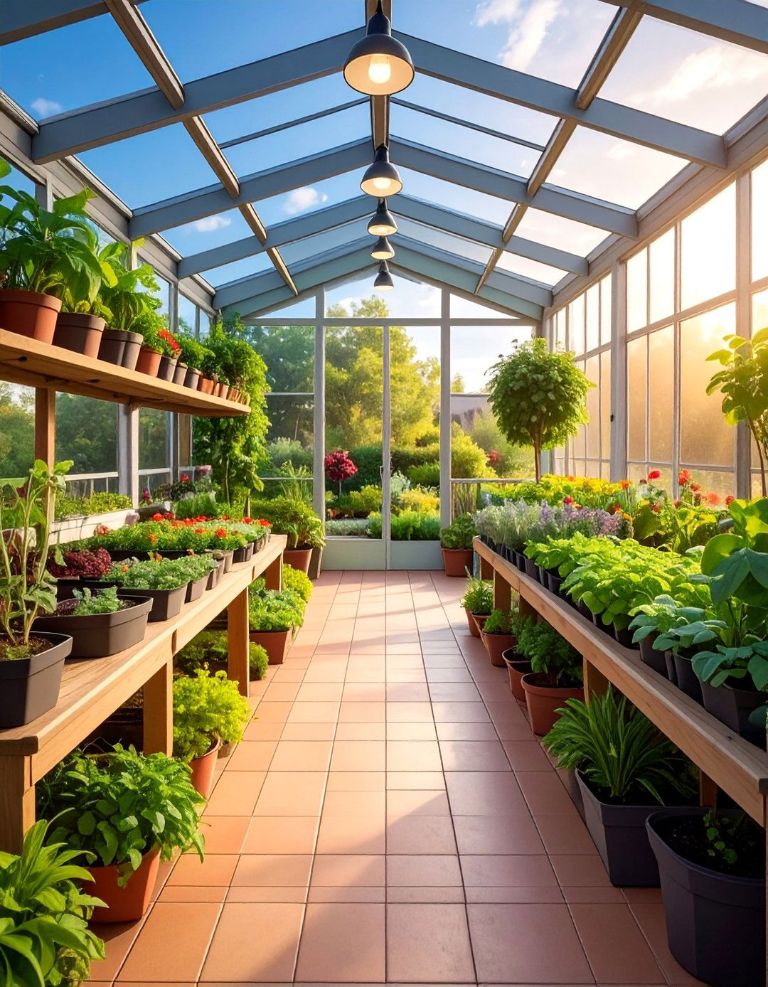 Garden Greenhouse Hybrid - 35 Three Season Porch Ideas for Year-Round Comfort