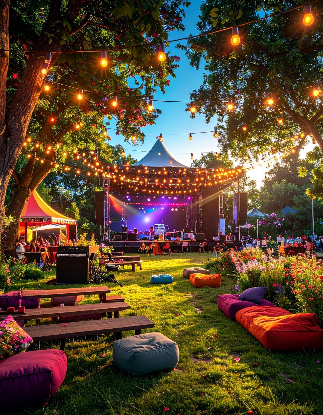 Garden Music Festival Party - 30 Garden Party Ideas for a Memorable Outdoor Event